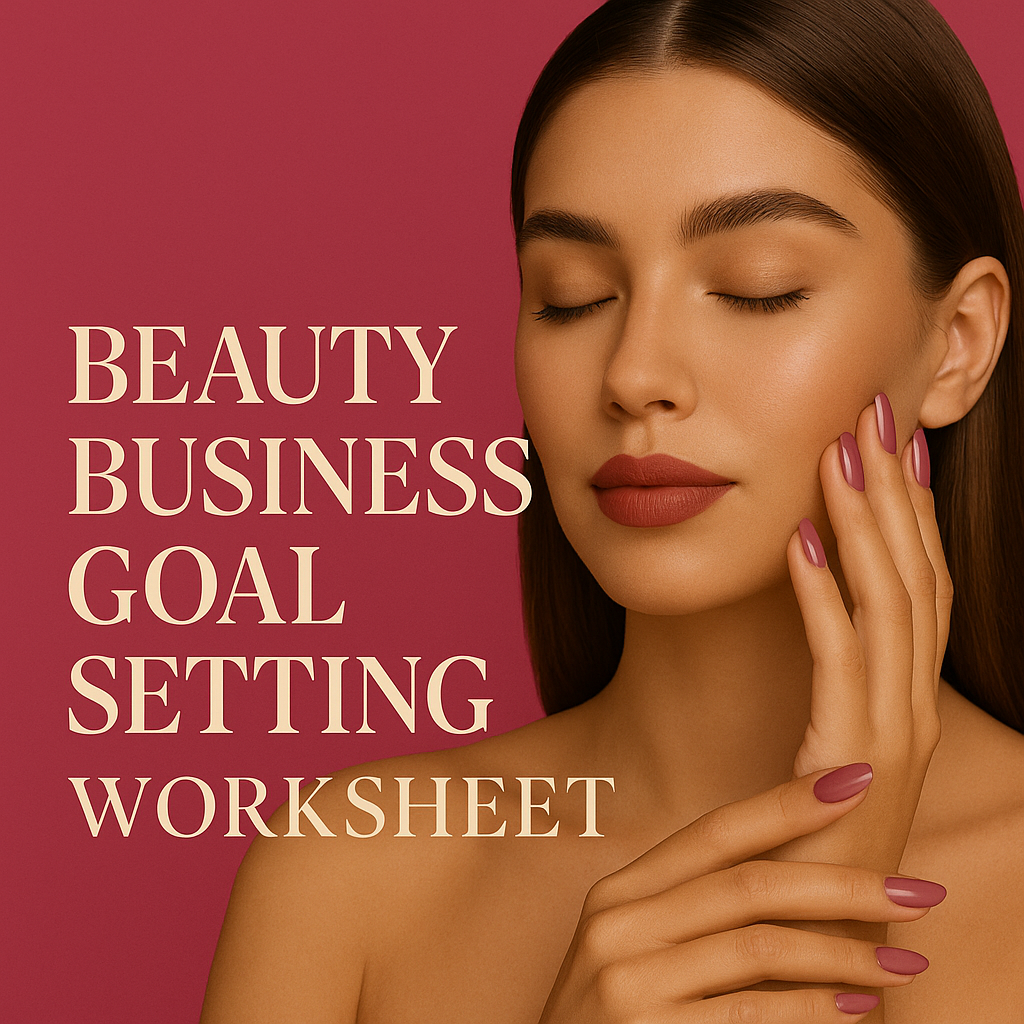 Beauty Business Goal Setting Worksheet