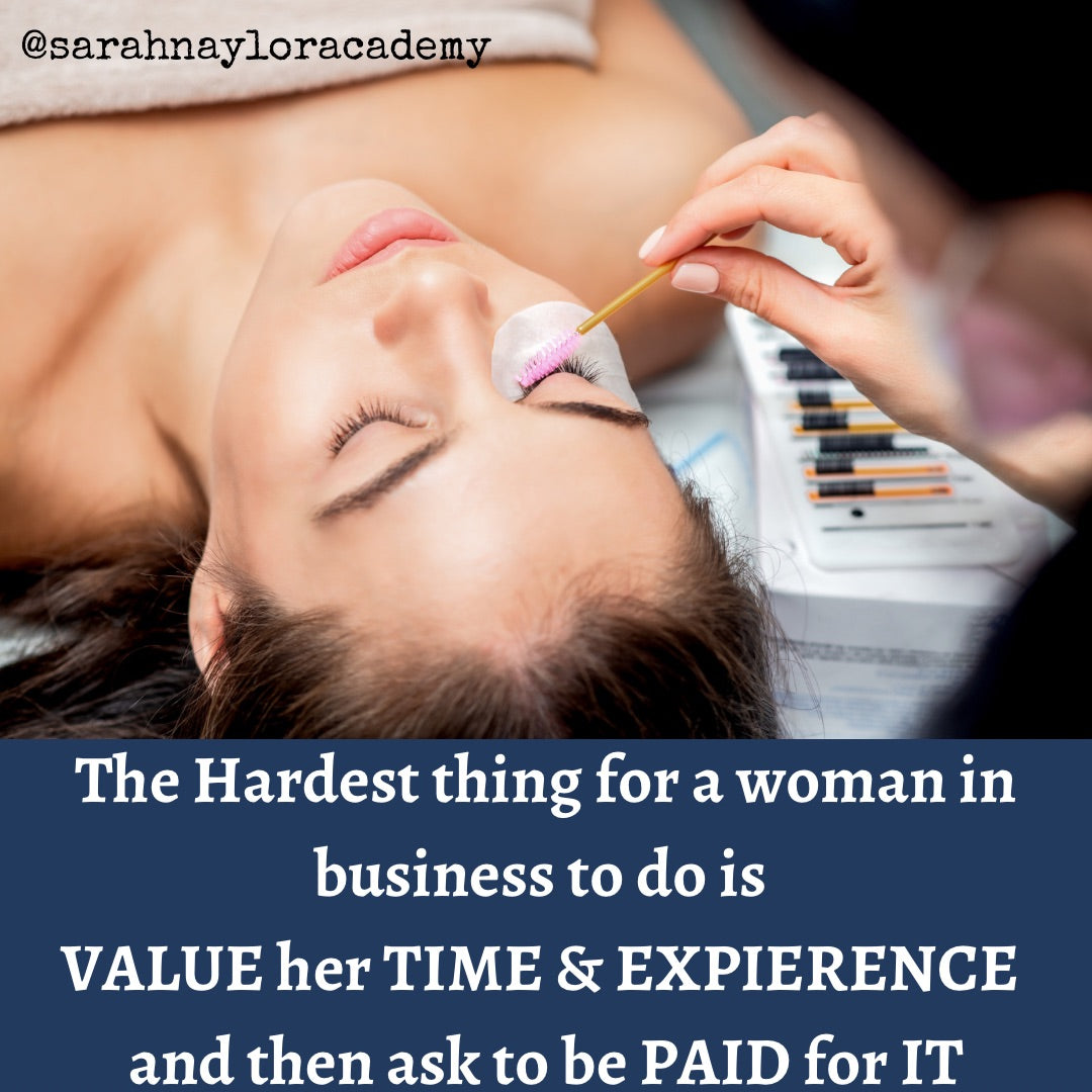The Hardest Thing for a Woman in Business: Valuing Her Time and Experience