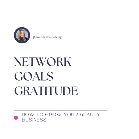 Network, Goals, Gratitude